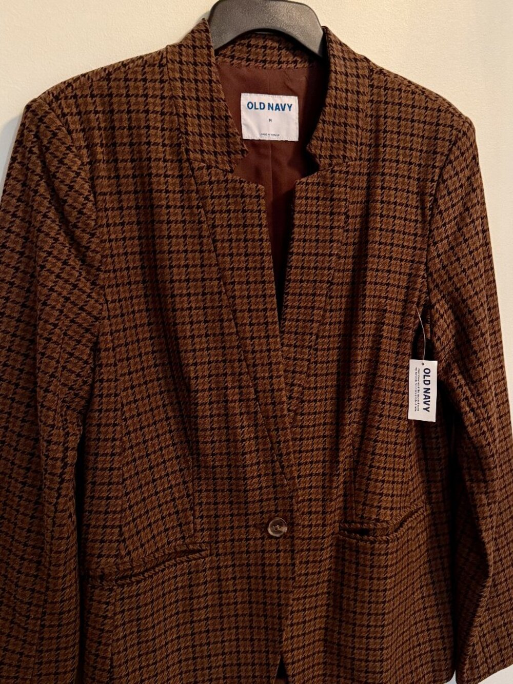 Old Navy Notched-Collar Pixie Blazer Medium